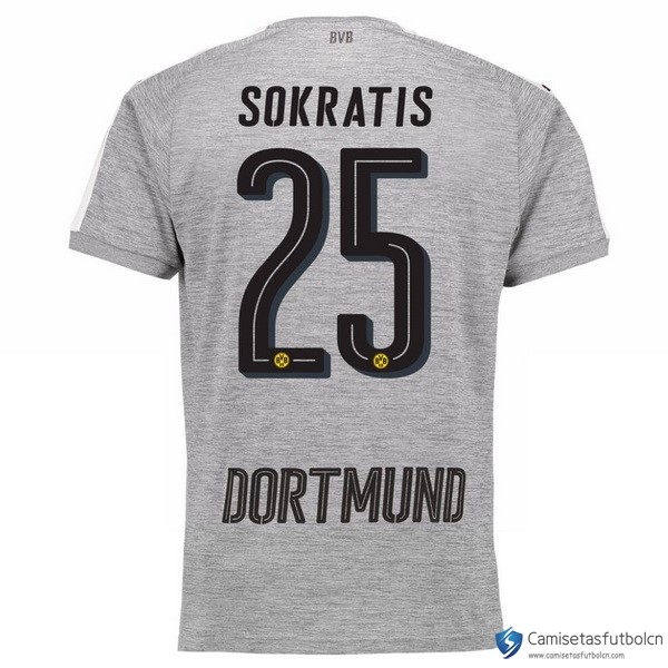 Camiseta Borussia Dortmund Tercera equipo Sokratis 2017-18
